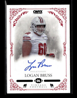 2022 Onyx Vintage #VALB Logan Bruss Red Signature Autographs | eBay