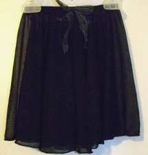 Capezio Girls Black Sheer Tutu Size Small EUC  