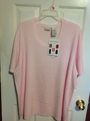New with tags White Stag ladies top, size 26W/28W, Pink