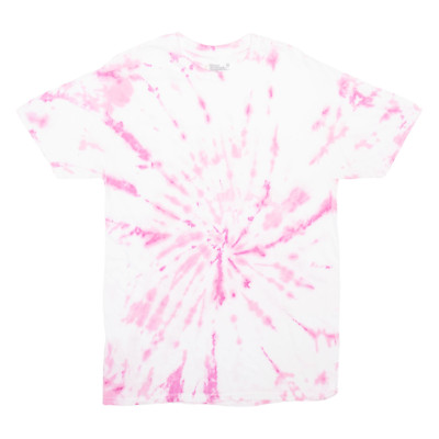HANES Damen Tie Dye T-Shirt Pink M