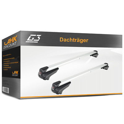 Für Fiat Stilo Multiwagon 03- G3 Lastenträger Clop infinity Alu/KS/Stahl silber