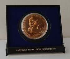 1972 American Revolution Bicentennial George Washington Medal, US Mint Package