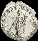Trajan. AD 98-117. AR Denarius. Rome Mint. Struck Autumn October end AD 111.Rare — photo 2