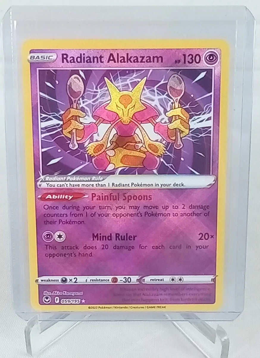 Radiant Alakazam Pokmon TCG Cards for sale | eBay
