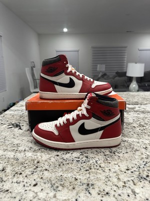 Men’s size 9 Nike Air Jordan 1 retro high OG Lost & found top Chicago reimagined Jordan 1 Retro High OG Chicago Lost and Found Men main image 4