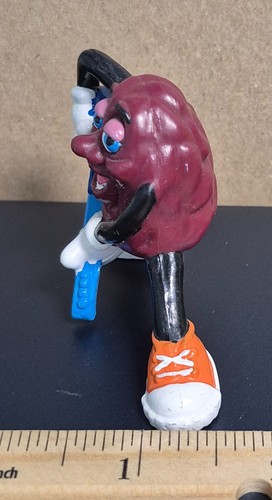 Figura Guitarra Eléctrica California Raisin PVC Años 80 De Colección - Imagen 4 de 6