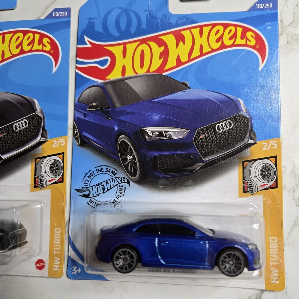 HotWheels|Lot|Audi RS 5 Coupe |Black/Blue Combo. - Image 3 of 4