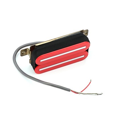 Red Hot Rail Humbucker Dual Coill Pickup for ST SQ Style Electric Guitar Ceramic