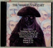Wolfgang Amadeus Mozart - The "Amadeus" Mozart CD, Comp  Very Good Plus VG  