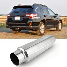 For Subaru Outback 96-24 2.5" Inlet / Outlet Exhaust Muffler Resonator 16" Long