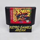 X-Men 2: Clone Wars (Sega Genesis) Cartridge TESTED (Sticker on Back)