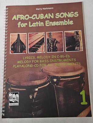 Harry Hartmann: Afro-Cuban Songs for Latin Ensemble, beide Bände, incl. CDs