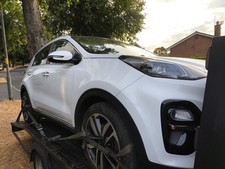 Hw Deluxe White MK4 Kia Sportage Bonnet Light Bumper Gearbox Door Wing Seat Slam
