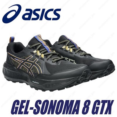 ASICS Running Shoes GEL-SONOMA 8 GTX 1011B977-003 Black/Dark Cobalt