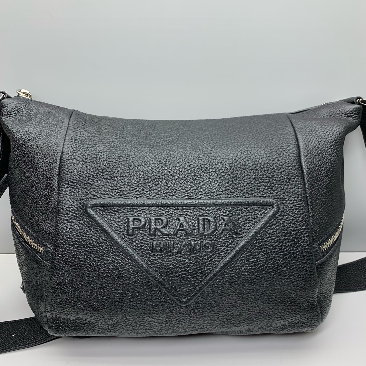 Prada Shoulder-strap leather handbag 2VH165_2BBE_F0002_V_OOO Shoulder Bag thumbnail 12