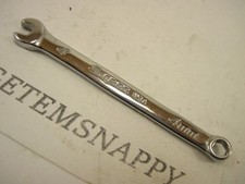 Snap On 4mm Metric Midget 6pt Combination Wrench Oxim4sb Mint