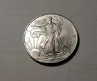 2008 $1 American Silver Eagle 1oz .999 Fine Silver Dollar