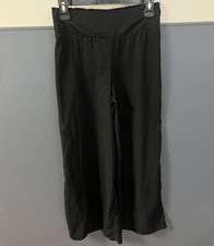 Mossimo Palazzo Pants Women’s Sz XS Black Wide Leg Flowy Pull On Dress Pants