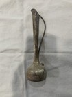 Vintage Silver Plated Pitcher Bud Vase W/ Handle 7" Tall MH Hong Kong EP on Zinc — photo 2