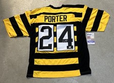 Joey Porter Jr. Signed Pittsburgh Steelers Custom Jersey JSA