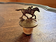 Blanton's Bourbon Whiskey Cork Bottle Stopper - Letter N