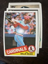 1985 Topps - Willie McGee #757
