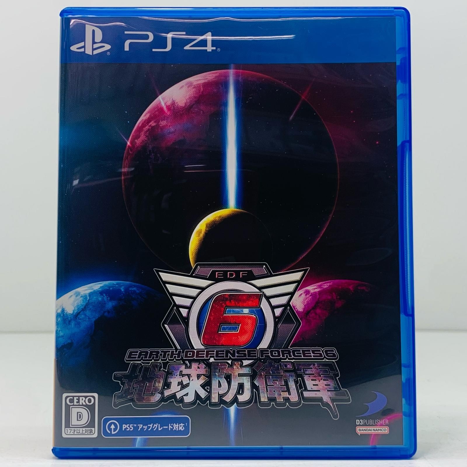 PS4 Earth Defense Force 6 With Case Japanese version