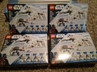 Lot Of 4 Lego 75320 Snowtrooper Battle Pack SEALED BOX 16 Figure Set 2022 MIB