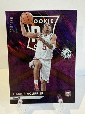 2026 Panini National NSCC Silver Pack #RC2 Darius Acuff Jr. Purple Rookie /199