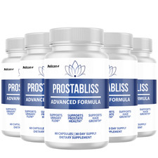 ProstaBliss- Prostate Support- 5 Bottles- 300 Capsules