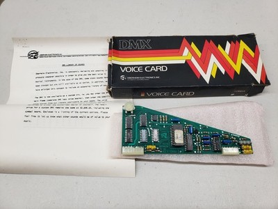 Oberheim DMX Voice Card w/Original Box #3   Shaker / Claps