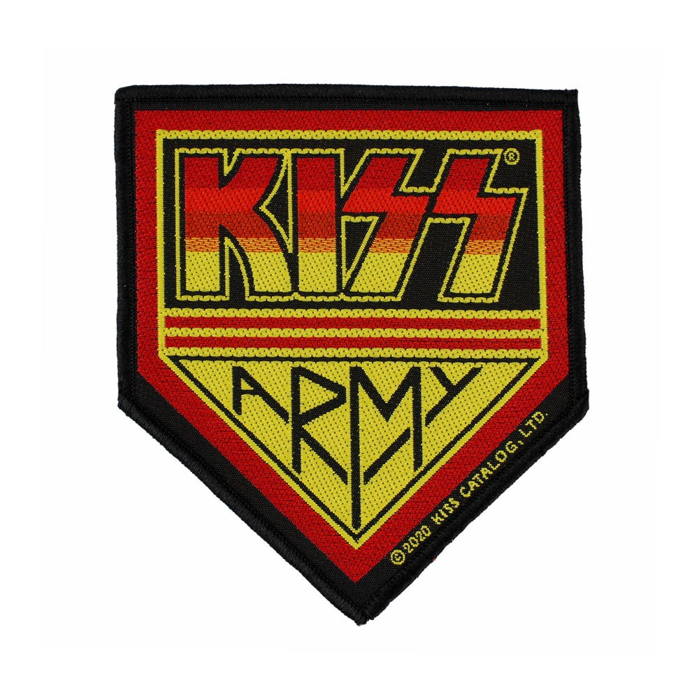KISS KISS Army Patch NEW OFFICIAL