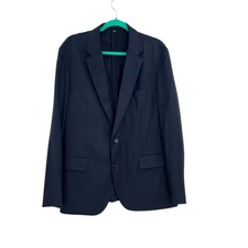 J. Crew Ludlow Slim-fit suit jacket English cotton-wool blend Navy Blue Size 44R