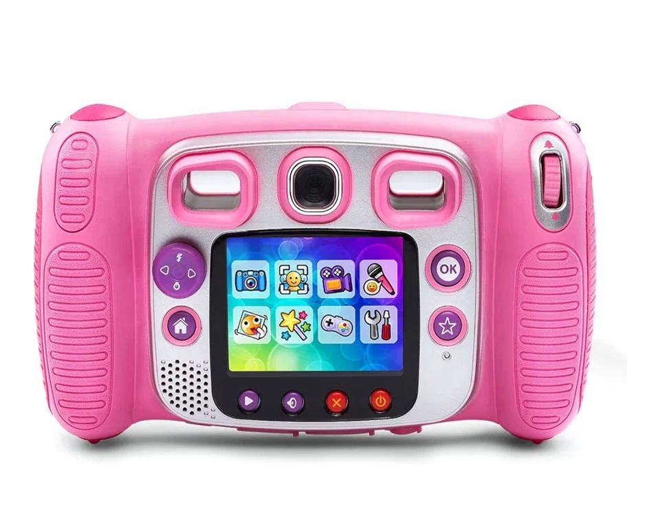 VTech KidiZoomCamera Pix - Pink - Image 3 of 4