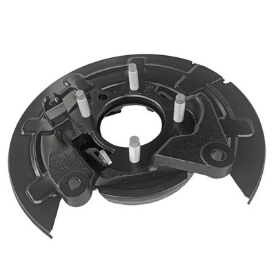 Rear Left Side Black Brake Backing Plate Dust Shield For Ford F-150 CL3Z2210D V6