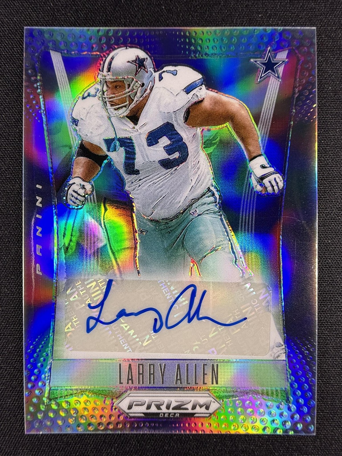 2024 Panini Prizm Deca #S-LAN Larry Allen Silver Signatures Autograph Auto
