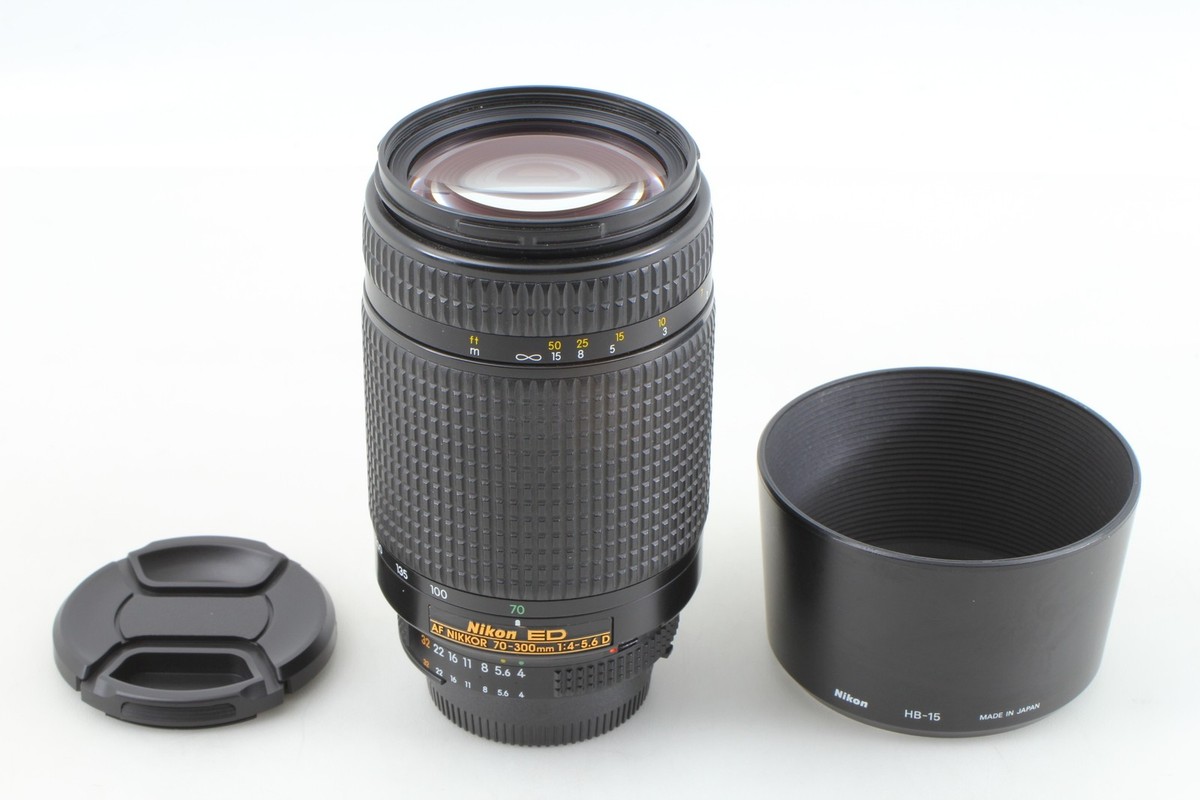 MINT] Nikon AF Nikkor 70-300mm f/4-5.6 D ED Lens For AF Film
