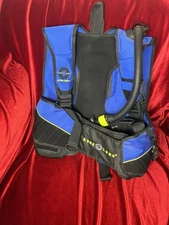US DIVERS AQUA-LUNG CRUISE  DIVE VEST Size Xs Extra Small Blue