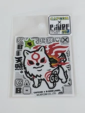 Okami B-Side Label Sticker Okami Amaterasu Waterproof US SELLER