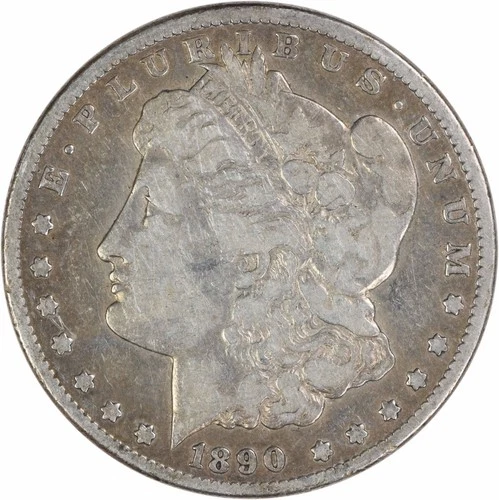 1890-CC Morgan Silver Dollar VG Uncertified #1250
