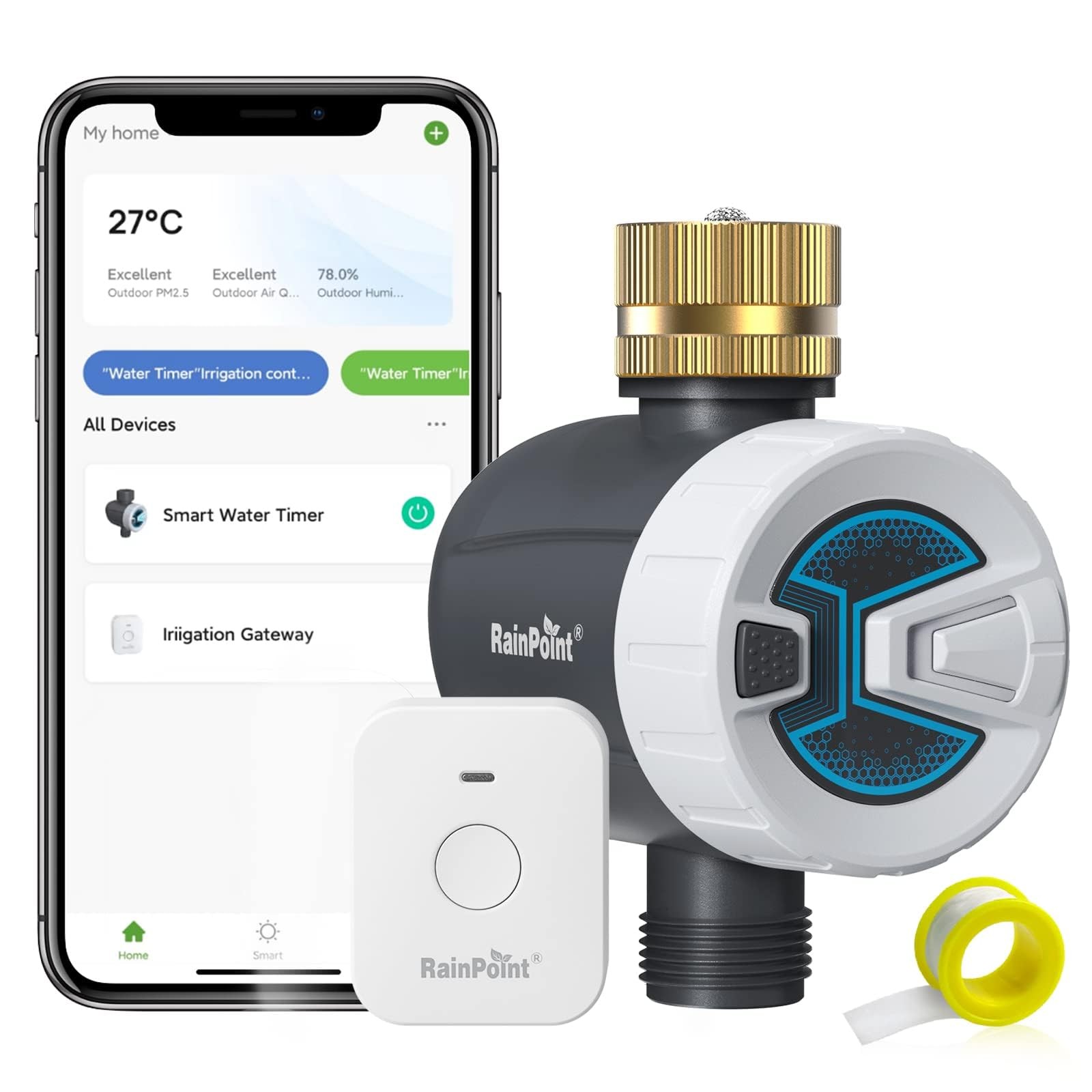 Prenditi Cura del Tuo Giardino con la Centralina WiFi in Ottone