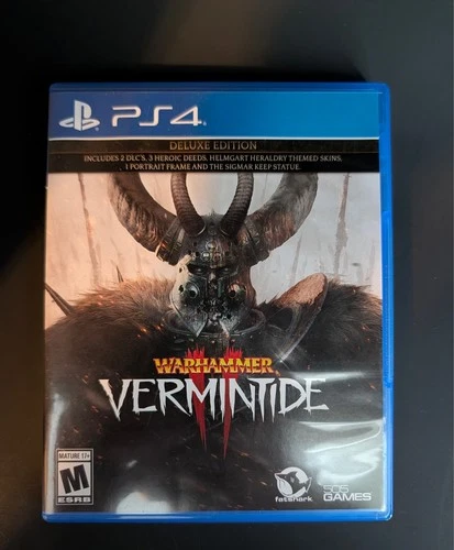 Warhammer Vermintide 2 Deluxe Edition Sony PlayStation 4 Very Good 812872019765