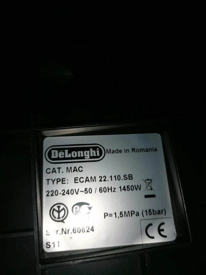 Delonghi Magnifica S Heating Element, photo 4 of 5