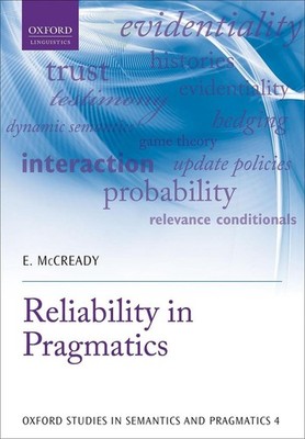 Reliability in Pragmatics by Elin McCready (English) Paperback Book