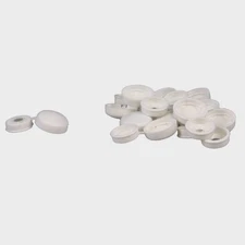 Pro-Dec Boat Snap Caps HNG-100 | Triton 1/2 Inch White (Set of 10)