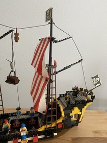 LEGO 6285 Black Seas Barracuda Pirates restored, 100% Complete w/ instructions