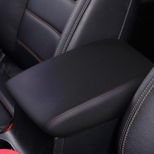 Faccaibbg Console Armrest Cover For Toyota Corolla 2020-2025 Anti-Scratch Black
