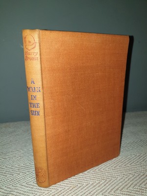 A Walk in the Sun By Harry Brown, 1946 Printing, Hardcover