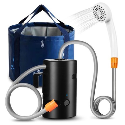 B. TAWD Portable Camping Shower,USB Charging, Built-in 4400mAh,Outdoor Campin...
