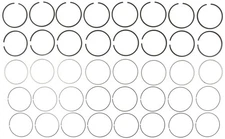 MAHLE 51617 Engine Piston Ring Set For Select 91-00 Chevrolet GMC Models